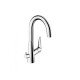 Кухонный смеситель однорычажный, 220, с запорным вентилем, 1jet Hansgrohe 72811000 Кухонный смеситель однорычажный, 220, с запорным вентилем, 1jet Hansgrohe 72811000