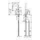 Кухонный смеситель однорычажный, 210, с вытяжным изливом, 1jet, sBox Hansgrohe 72803000