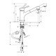 Кухонный смеситель Hansgrohe Talis M52 однорычажный, 170, для водонагревателей открытого типа, с вытяжным душем, 2jet 32842000 Кухонный смеситель Hansgrohe Talis M52 однорычажный, 170, для водонагревателей открытого типа, с вытяжным душем, 2jet 32842000