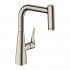 Кухонный смеситель Hansgrohe Metris M71 однорычажный, 220, с вытяжным душем, 2jet 73800800