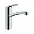 Кухонный смеситель однорычажный, 160, Eco, Hansgrohe 1jet 31826000