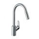 Кухонный смеситель однорычажный, 240, с вытяжным душем, 2jet, sBox Hansgrohe 73880000