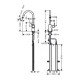 Кухонный смеситель однорычажный, 260, Eco, с вытяжным изливом, 1jet, sBox Hansgrohe 73878000