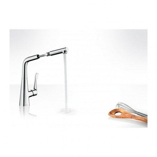 Смеситель hansgrohe Metris для кухонной мойки 14821000