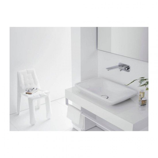 Смеситель hansgrohe PuraVida для раковины 15085400, белый/хром