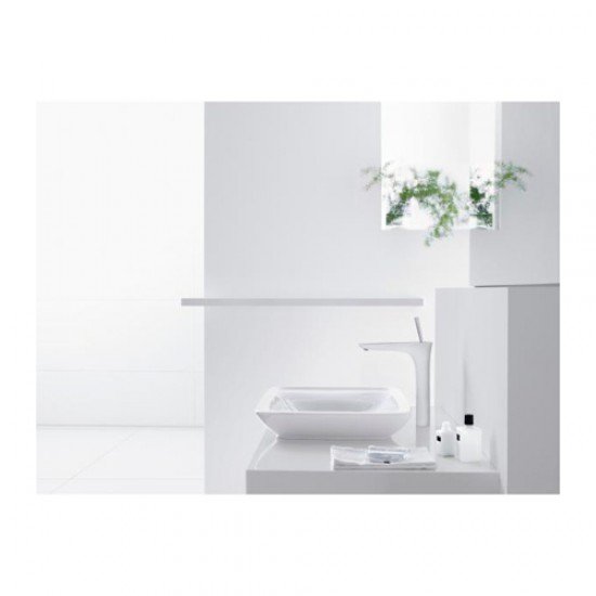 Смеситель hansgrohe PuraVida для раковины 1507240, белый/хром