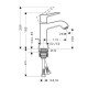 Смеситель hansgrohe Metris Classic для раковины 31075000, хром Смеситель hansgrohe Metris Classic для раковины 31075000, хром