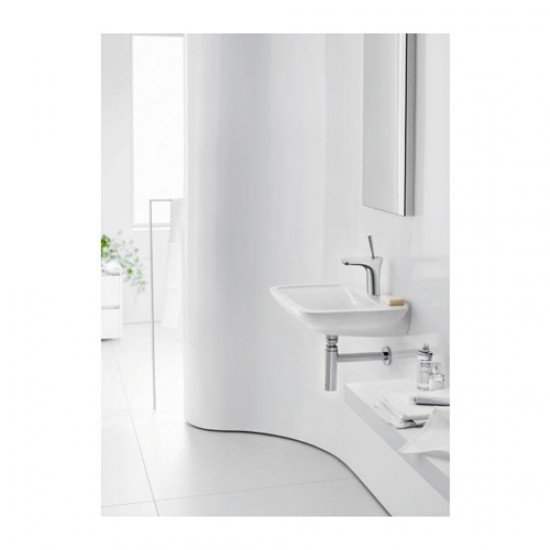 Смеситель hansgrohe PuraVida для маленькой раковины 15075400, белый/хром Смеситель hansgrohe PuraVida для маленькой раковины 15075400, белый/хром