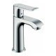 Смеситель для маленькой раковины 100, однорычажный, без сливного набора Hansgrohe 31186000, хром Смеситель для маленькой раковины 100, однорычажный, без сливного набора Hansgrohe 31186000, хром