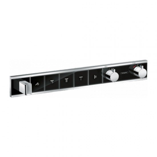 Термостат hansgrohe RainSelect для 5 потребителей; 15358600, черный/хром