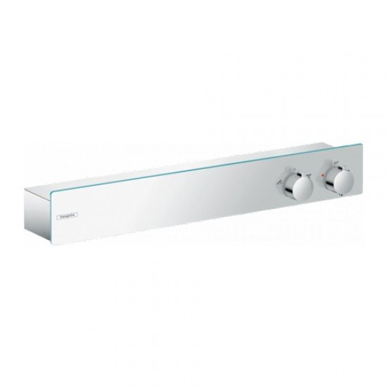 Термостат hansgrohe ShowerTablet 600 для душа на 2 потребителя, 13108000, хром Термостат hansgrohe ShowerTablet 600 для душа на 2 потребителя, 13108000, хром