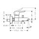 Смеситель hansgrohe Metris для ванны 31480000, хром Смеситель hansgrohe Metris для ванны 31480000, хром