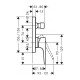 Смеситель hansgrohe Metropol для ванны 32545670, матовый черный