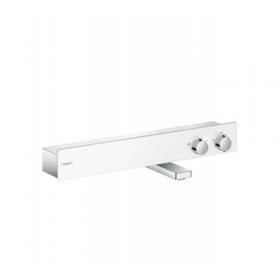 Термостат hansgrohe ShowerTablet 600 для ванны 13109400, белый/хром Термостат hansgrohe ShowerTablet 600 для ванны 13109400, белый/хром