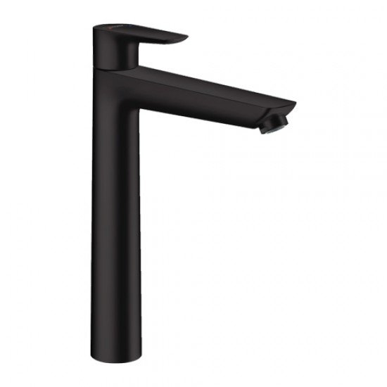 Смеситель для раковины Hansgrohe Talis E 240, однорычажный, без сливного набора 71717670, матовый черный Смеситель для раковины Hansgrohe Talis E 240, однорычажный, без сливного набора 71717670, матовый черный