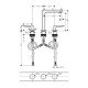 Смеситель hansgrohe Metropol для раковины 32515340, шлифованный черный хром