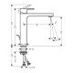 Смеситель для раковины 230, со сливной гарнитурой Vernis Shape Hansgrohe 71590000, хром