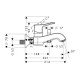 Смеситель hansgrohe Metris Classic для ванны 31478000, хром