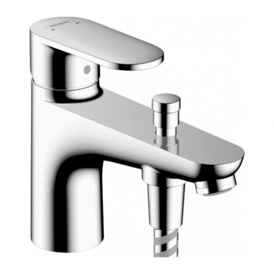 Смеситель для ванны и душа Monotrou, 2 уровня расхода воды Hansgrohe Vernis Blend 71446000, хром
