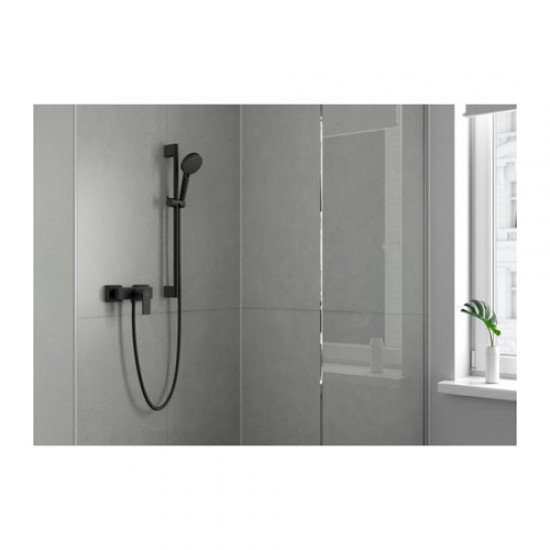 Смеситель для душа однорычажный Hansgrohe Vernis Shape 71650670, матовый черный