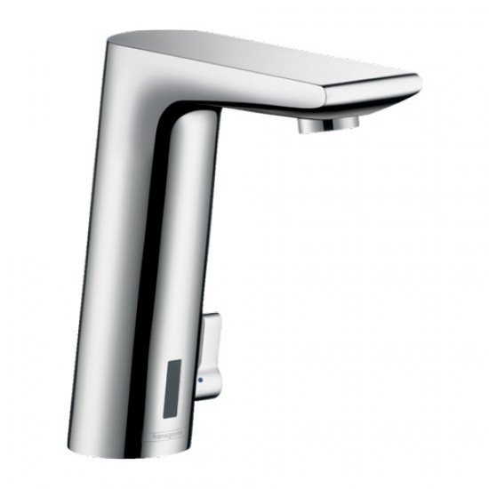 Смеситель для раковины Hansgrohe Metris S, электронный, с регулировкой температуры, , с питанием от сети 230 V 31102000, хром
