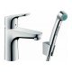 Смеситель hansgrohe Focus для раковины с гигиеническим душем и донным клапаном Push-Open 31927000, хром Смеситель hansgrohe Focus для раковины с гигиеническим душем и донным клапаном Push-Open 31927000, хром