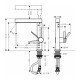 Смеситель для раковины Hansgrohe Finoris 76063700, матовый белый Смеситель для раковины Hansgrohe Finoris 76063700, матовый белый