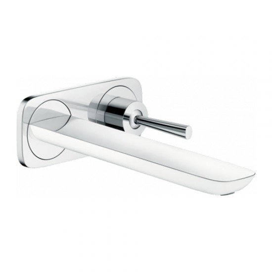 Смеситель hansgrohe PuraVida для раковины 15085400, белый/хром