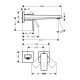 Смеситель hansgrohe Metropol для раковины 32526990, полированное золото