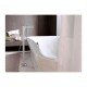 Смеситель hansgrohe PuraVida для ванны 15473400, белый/хром Смеситель hansgrohe PuraVida для ванны 15473400, белый/хром