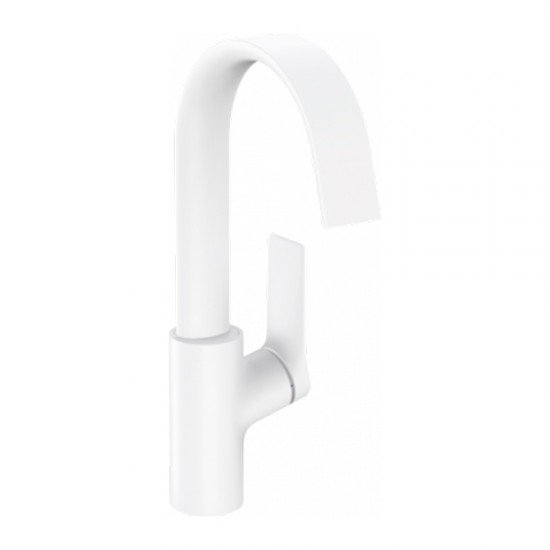 Смеситель hansgrohe Vivenis для раковины 75030700, матовый белый Смеситель hansgrohe Vivenis для раковины 75030700, матовый белый