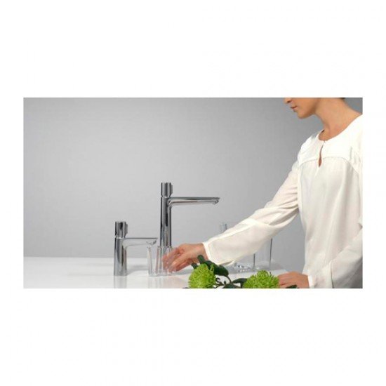 Смеситель для раковины 110, однорычажный, без сливного набора Hansgrohe 71751000, хром