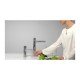 Смеситель для раковины 110, однорычажный, без сливного набора Hansgrohe 71751000, хром