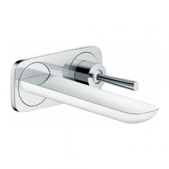 Смеситель hansgrohe PuraVida для раковины 15084400, белый/хром