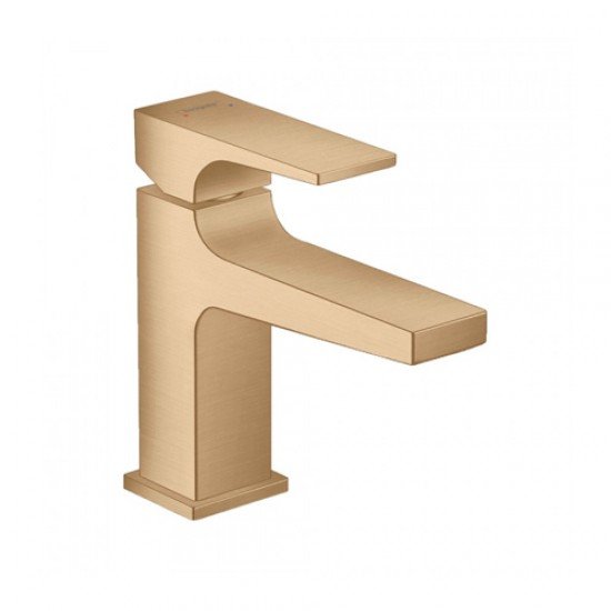 Смеситель hansgrohe Metropol для раковины 32500140, шлифованная бронза