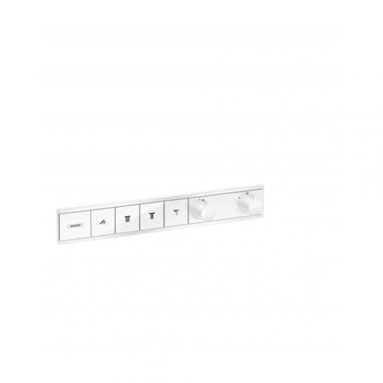 Термостат hansgrohe RainSelect для скрытой установки 4 функции 15382700, матовый белый