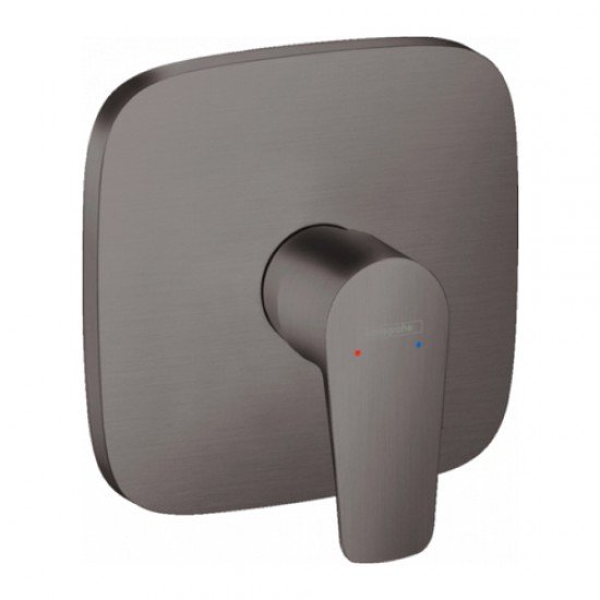 Смеситель hansgrohe Talis E для душа однорычажный, СМ 71765340, шлифованный черный хром Смеситель hansgrohe Talis E для душа однорычажный, СМ 71765340, шлифованный черный хром