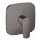 Смеситель hansgrohe Talis E для душа однорычажный, СМ 71765340, шлифованный черный хром Смеситель hansgrohe Talis E для душа однорычажный, СМ 71765340, шлифованный черный хром