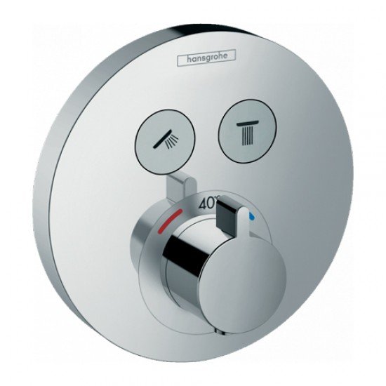 Термостат hansgrohe ShowerSelect S для душа 15743000, хром