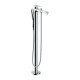 Смеситель для ванны hansgrohe Metris однорычажный, напольный 31471000, хром Смеситель для ванны hansgrohe Metris однорычажный, напольный 31471000, хром