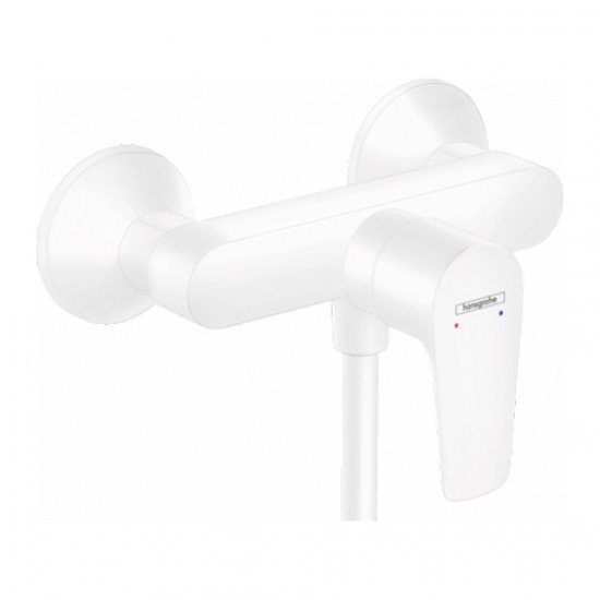 Смеситель hansgrohe Talis E для душа ВМ 71760700, матовый белый Смеситель hansgrohe Talis E для душа ВМ 71760700, матовый белый
