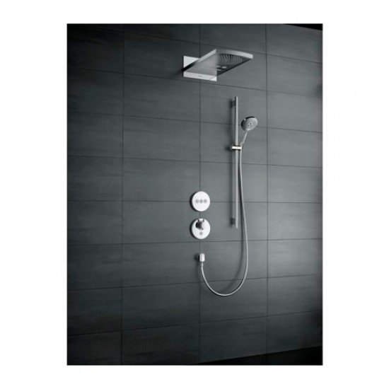 Термостат hansgrohe ShowerSelect S для душа 15744000, хром Термостат hansgrohe ShowerSelect S для душа 15744000, хром