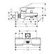 Смеситель hansgrohe Metropol для ванны 74540000, хром