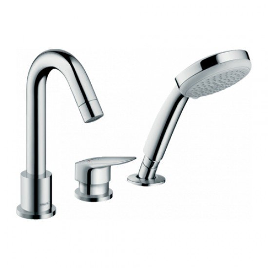 Смеситель на борт ванны hansgrohe Logis 71313000, хром Смеситель на борт ванны hansgrohe Logis 71313000, хром