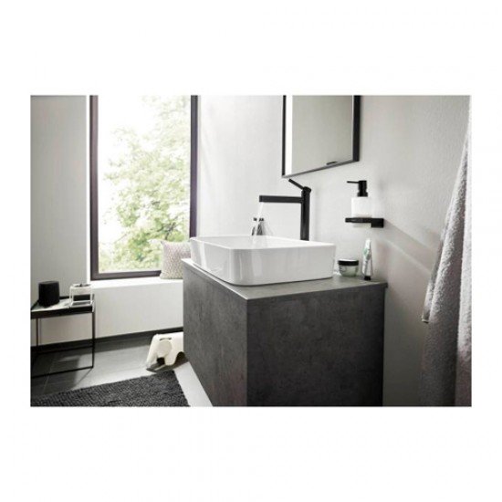 Смеситель hansgrohe Finoris для раковины 76070670, матовый черный Смеситель hansgrohe Finoris для раковины 76070670, матовый черный