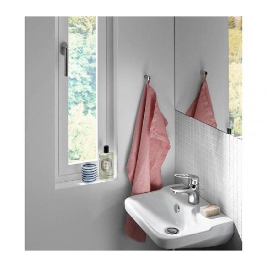 Смеситель для раковины hansgrohe Novus Loop однорычажный со сливным гарнитуром 71080000, хром