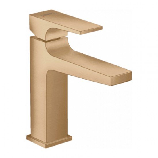 Смеситель hansgrohe Metropol для раковины 32507140, шлифованная бронза