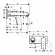 Смеситель hansgrohe Metris для раковины 31085000, хром