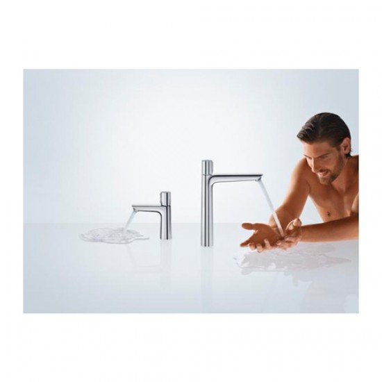 Смеситель для раковины hansgrohe Talis Select E, 240, однорычажный, без сливного набора 71753000, хром