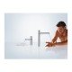 Смеситель для раковины hansgrohe Talis Select E, 240, однорычажный, без сливного набора 71753000, хром
